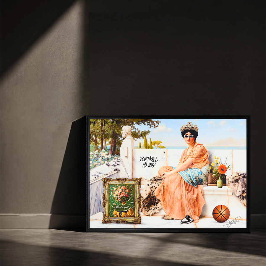 Protect Your Peace – limited edition framed wall art by KEVANNI, Copenhagen
